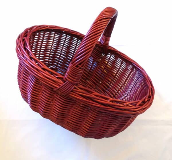 Einkaufskorb rot