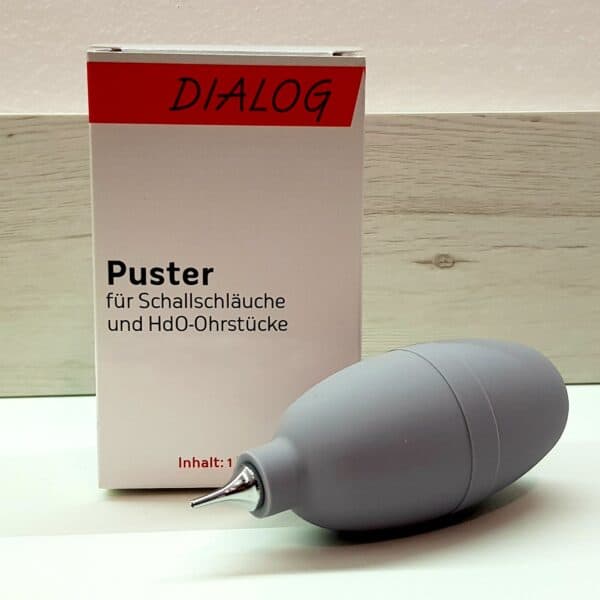 Puster für Schallschläuche und HdO- Ohrstücke
