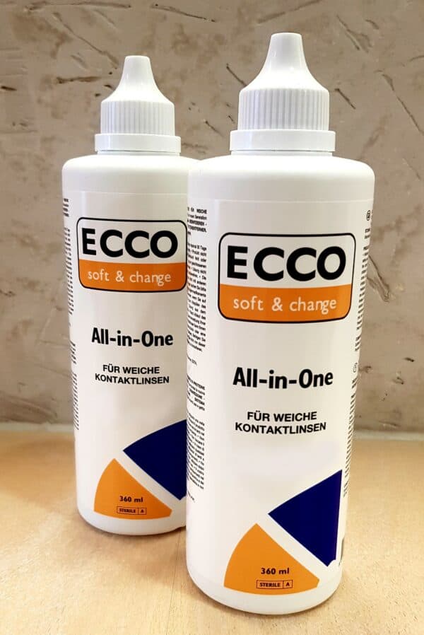 ECCO - All in One für weiche Kontaktlinsen 360ml