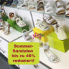 Sommersandalen bis zu 40% reduziert!