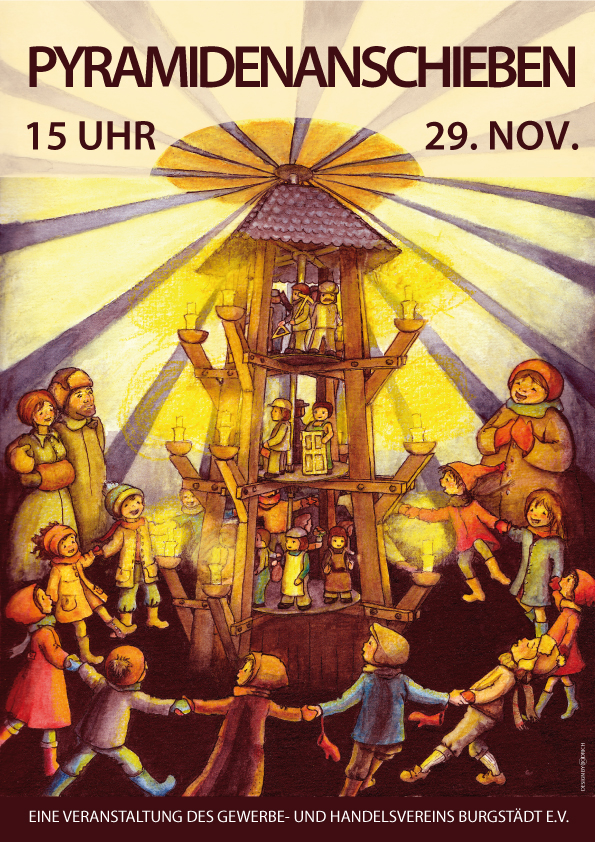 Pyramidenanschieben